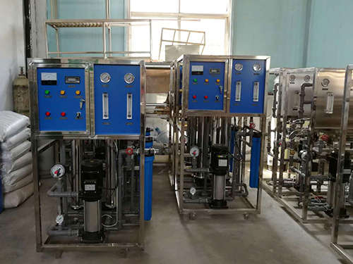 天津反渗透设备产水量小的原因及解决方案
